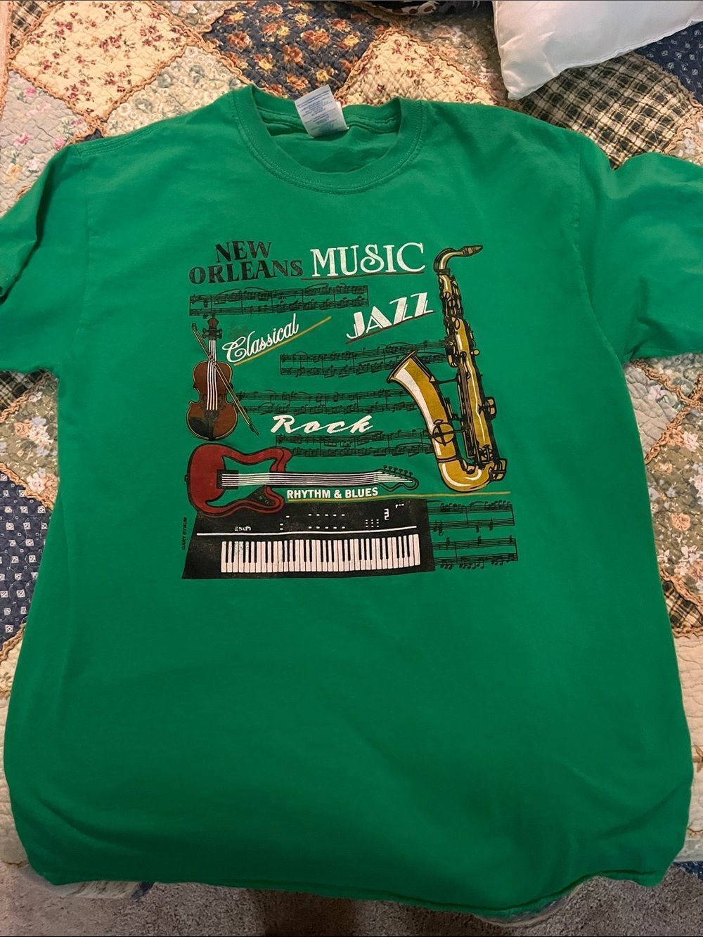 New Orleans music T-shirt